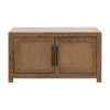 Harbor Bourbon Oak 2-Door Cabinet
