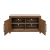 Harbor Bourbon Oak 2-Door Cabinet