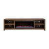 Harbor Bourbon Oak 95-inch Fireplace Console