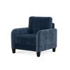 Everly Blue Velvet Chair