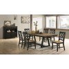 Harper Rectangular Dining Room Set w/ Lattice Back Chairs