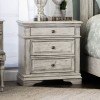Highland Park Panel Bed (Cathedral White)