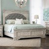 Highland Park Panel Bed (Cathedral White)