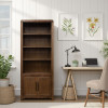 Haven Bourbon Oak 72-inches 2-Door Display Case
