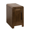 Haven Bourbon Oak Chairside Table
