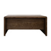 Haven Bourbon Oak 66-inch Executive Desk