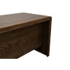 Haven Bourbon Oak 66-inch Executive Desk