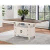 Hyland Counter Height Table (Milk and Honey)