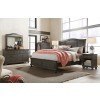 Oxford Sleigh Bedroom Set (Peppercorn)