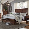 Oxford Panel Bed (Whiskey Brown)
