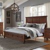 Oxford Panel Storage Bed (Whiskey Brown)