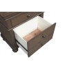 Oxford Cocoa Panel Bed