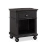 Oxford Panel Storage Bed (Rubbed Black)
