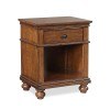 Oxford One Drawer Nightstand (Whiskey Brown)