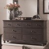 Oxford Panel Bedroom Set (Peppercorn)