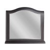 Oxford Arched Mirror (Rubbed Black)