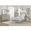 Charlotte Youth Sleigh Bedroom Set (Shale)