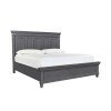 Caraway Panel Bed (Aged Slate)