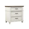 Caraway Two Drawer Nightstand