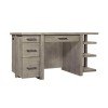 Platinum 60 Inch Open Shelf Desk