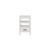 Alexander White Chairside Table