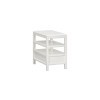 Alexander White Chairside Table
