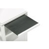 Alexander White Chairside Table