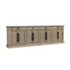 Hermosa 125 Inch Console w/ 8 Doors (Ancient Stone)