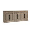 Hermosa 95 Inch Console w/ 6 Doors (Ancient Stone)