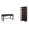 Reeds Farm Writing Home Office Set (Weathered Black)