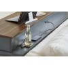 Pinebrook Console Bar Table w/ 2 Stools (Denim)