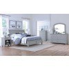 Cambridge Sleigh Bedroom Set (Light Gray Paint)