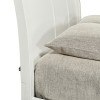 Cambridge Sleigh Bed (White)