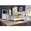 Cambridge Flat Panel Storage Bedroom Set (White)