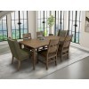 Natural Teca Dining Room Set