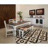 Rock Valley Rectangular Dining Room Set w/ Solid Wood Chairs