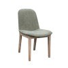 Sahara Wooden Base Upholstered Chair (Olive) (Set of 2)
