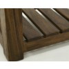 Walnut Reddish-Brown 4-Drawer Cocktail Table