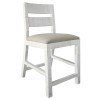 Pueblo Counter Height Stool (Weathered White) (Set of 2)