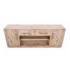 Balam Stained White 80-inch TV Stand
