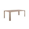 Balam Stained White Rectangular Dining Table