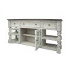 Stone 70 Inch TV Stand w/ Open Shelves