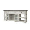 Stone 80 Inch TV Stand w/ Open Shelves
