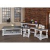Stone Occasional Table Set (Off White/ Gray)