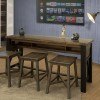 Loft Brown Counter Height Sofa Table