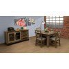 Loft Brown 42 Inch Dining Room Set