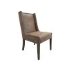Dark Mezquite Brown Upholstered Chair (Set of 2)