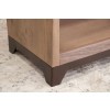 Natural Parota 5 Shelf Bookcase