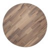 Natural Parota Round Dining Table