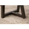 Natural Parota Dining Room Set w/ Upholstered Chairs